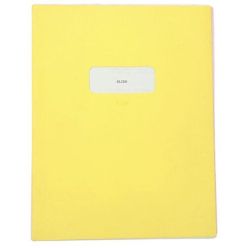 Lot #539 - Charles Lippincott Collection: Revised Final Draft Screenplay ### ALIEN (1979)