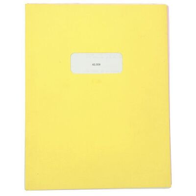 Lot #539 - Charles Lippincott Collection: Revised Final Draft Screenplay ### ALIEN (1979)