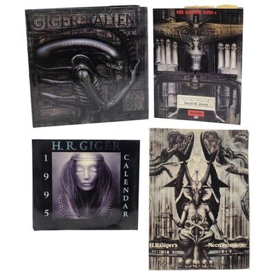 Lot #540 - Dave Jones Collection: Necronomicon with Printed H.R. Giger Autograph and Additional Giger Books ### ALIEN (1979)