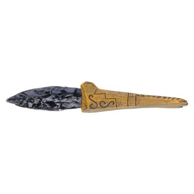 Lot #556 - Middle Eye's (Gerardo Taracena) Dagger ### APOCALYPTO (2006)