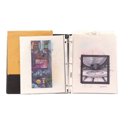 Lot #567 - Production Binder with Hand-Drawn Artwork, Production Paperwork, and Designs ### AVATAR (2009)