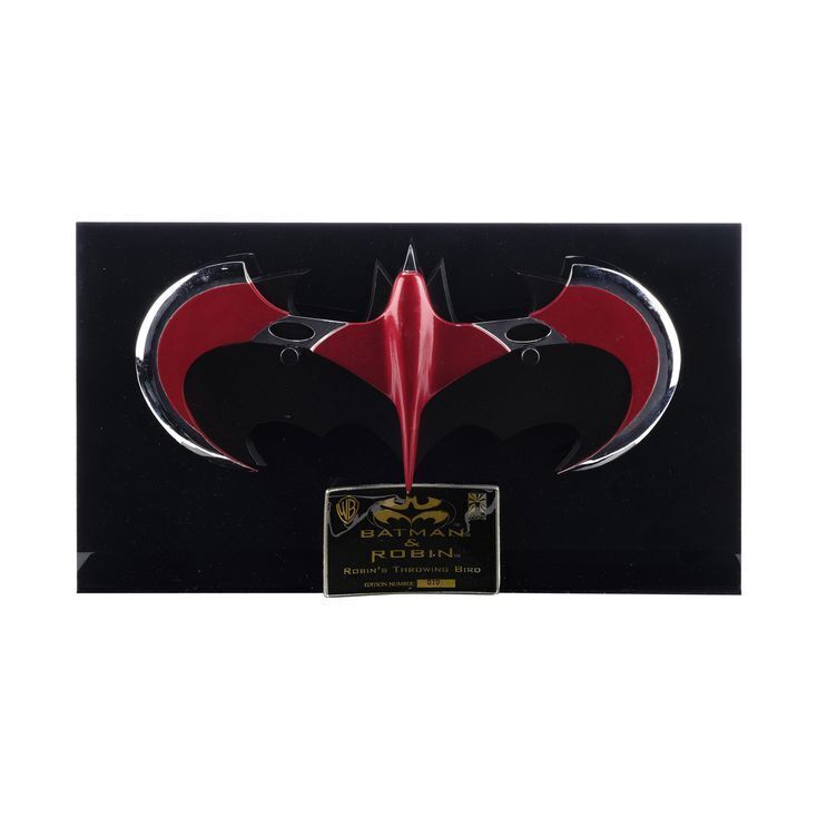 ICONS社 バットマン＆ロビン スローイングバード　アイコンズ　バットマン Lot #589 - BATMAN & ROBIN (1997) - Limited-Edition ICONS Robin's