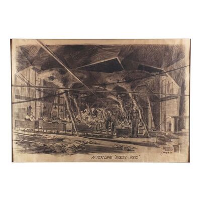 Lot #597 - Matted Hand-Illustrated Jack Johnson-Signed "Afterlife" Concept Art ### BEETLEJUICE (1988)