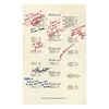 Lot #598 - Cast- and Crew-Signed "Malkovich" Diner Menu ### BEING JOHN MALKOVICH (1999)