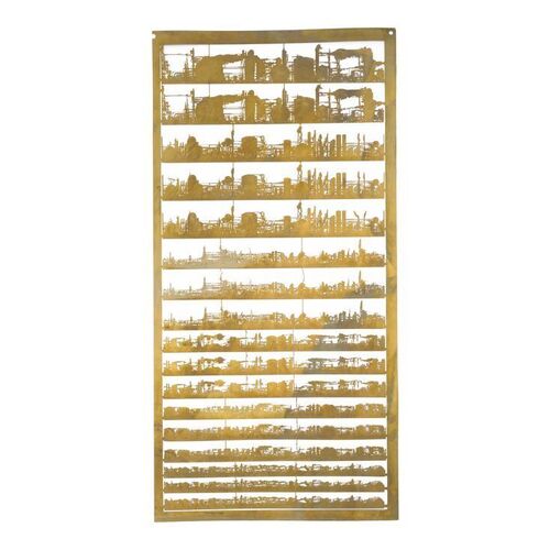 Lot #626 - Production-Made Small-Scale Hades Refinery Etched Brass Sheet ### BLADE RUNNER (1982)