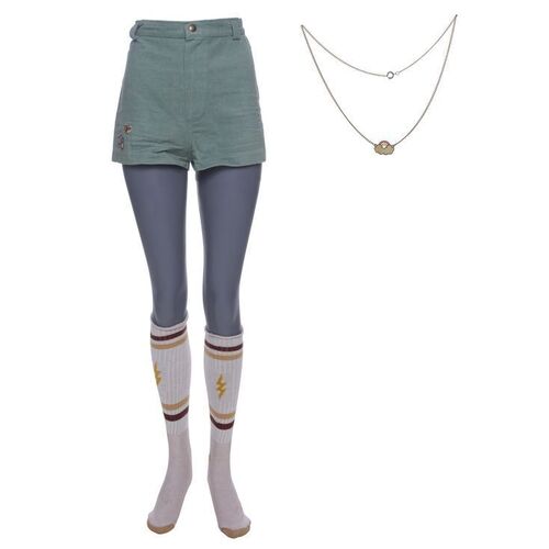 Lot #634 - Rollergirl's (Heather Graham) Costume Components with Shorts ### BOOGIE NIGHTS (1997)