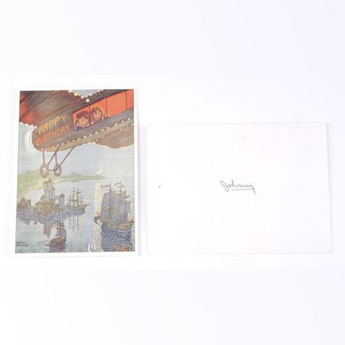Lot #676 - Handwritten Plane Crash Birthday Card ### CAST AWAY (2000)