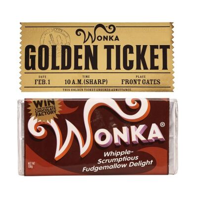 Willy Wonka and the Chocolate Factory: Wonka Bar Journal