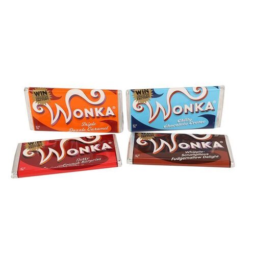 Lot #683 - Set of Four Wonka Bars ### CHARLIE AND THE CHOCOLATE FACTORY (2005)