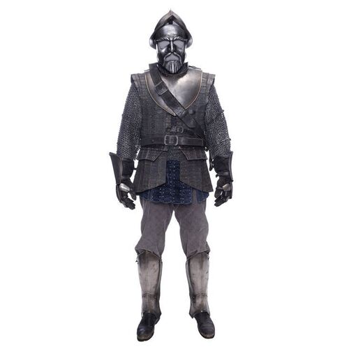 Lot #691 - Telmarine Soldier Costume ### CHRONICLES OF NARNIA, THE: PRINCE CASPIAN (2008)