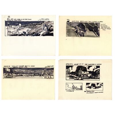 Lot #698 - Set of Four Hand-Drawn George Jenson Devil's Tower VFX Storyboards ### CLOSE ENCOUNTERS OF THE THIRD KIND (1977)