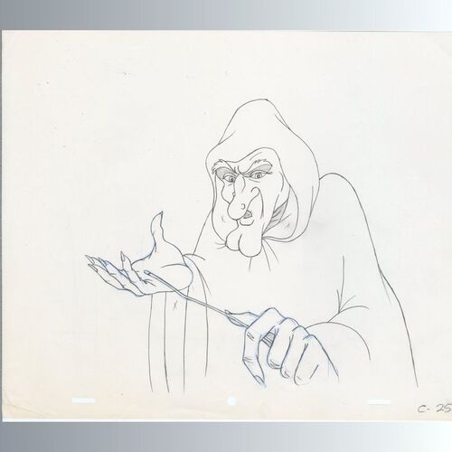 Lot #712 - Hand-Drawn The Creep Animation Artwork ### CREEPSHOW 2 (1987)