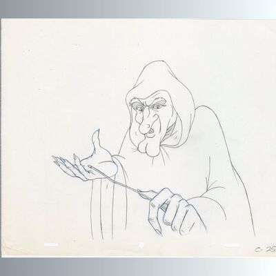 Lot #712 - Hand-Drawn The Creep Animation Artwork ### CREEPSHOW 2 (1987)