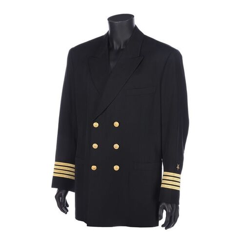 Lot #717 - Frank Ramsey's (Gene Hackman) Naval Officer Jacket ### CRIMSON TIDE (1995)
