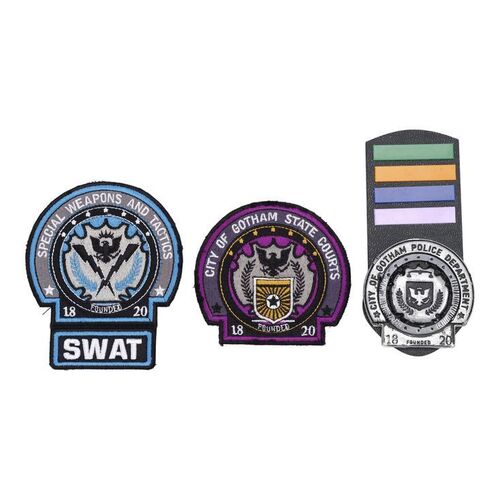 Lot #729 - Set of Gotham Law Enforcement Patches and Badge ### DARK KNIGHT, THE (2008)