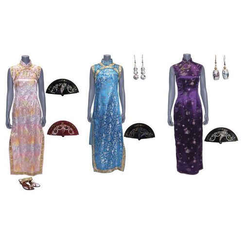 Lot #743 - Deena Jones (Beyonce Knowles), Effie White (Jennifer Hudson), and Lorrell Robinson's (Anika Noni Rose) Great Wall Costumes ### DREAMGIRLS (2006)