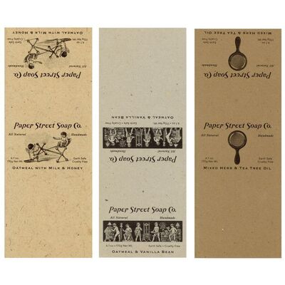Lot #763 - Set of Three Paper Street Soap Company Wrappers ### FIGHT CLUB (1999)