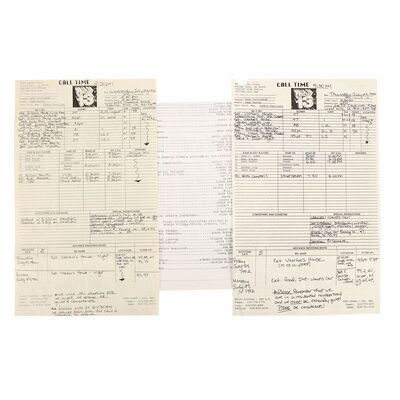 Lot #778 - Mario Kirner Collection: Handwritten and Printed Call Sheets ### JASON GOES TO HELL: THE FINAL FRIDAY (1993)