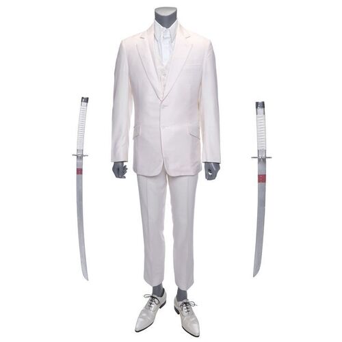 Lot #792 - Storm Shadow's Stunt Paris Costume and Katanas ### G.I. JOE: THE RISE OF COBRA (2009)