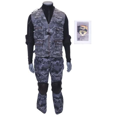 Lot #797 - Breaker's Pit Costume and ID Badge ### G.I. JOE: THE RISE OF COBRA (2009)