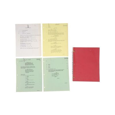Lot #809 - Stuart Ziff Collection: Bound Revised Third Draft Script with Production Paperwork ### GHOSTBUSTERS (1984)