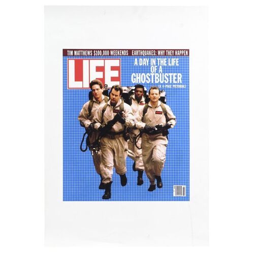 Lot #812 - Production-Made Ghostbusters Life Magazine Cover ### GHOSTBUSTERS II (1989)