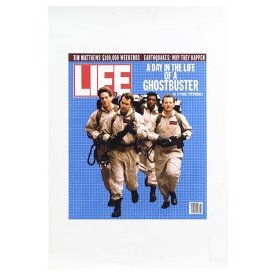 Lot #812 - Production-Made Ghostbusters Life Magazine Cover ### GHOSTBUSTERS II (1989)