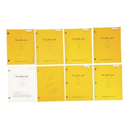 Lot #835 - Rich Weaver Collection: Estelle Getty-Autographed Script with Seven Additional Personal Scripts ### GOLDEN GIRLS, THE (1985-1992)