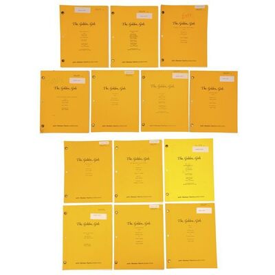 Lot #838 - Rich Weaver Collection: Set of Ten Final Draft Scripts and Three Estelle Getty Autographed Scripts ### GOLDEN GIRLS, THE (1985-1992)