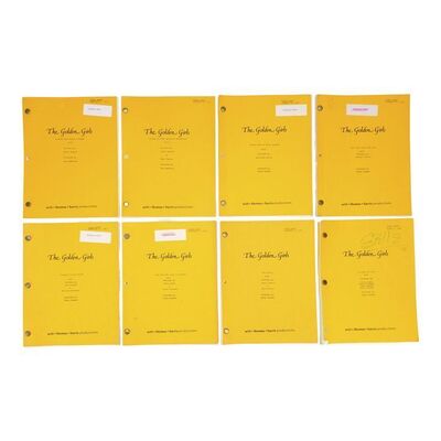 Lot #844 - Rich Weaver Collection: One Estelle Getty-Signed Script with Seven Additional Personal Scripts ### GOLDEN GIRLS, THE (1985-1992)