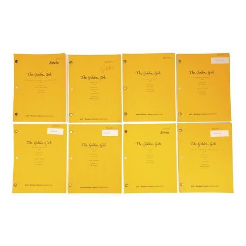 Lot #846 - Rich Weaver Collection: One Estelle Getty-Signed Script with Seven Additional Personal Scripts ### GOLDEN GIRLS, THE (1985-1992)