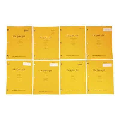 Lot #846 - Rich Weaver Collection: One Estelle Getty-Signed Script with Seven Additional Personal Scripts ### GOLDEN GIRLS, THE (1985-1992)