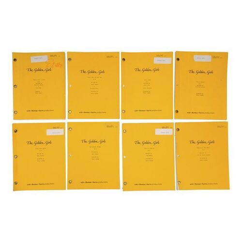 Lot #847 - Rich Weaver Collection: One Estelle Getty-Signed Script with Seven Additional Personal Scripts ### GOLDEN GIRLS, THE (1985-1992)
