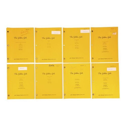 Lot #848 - Rich Weaver Collection: Three Estelle Getty-Signed Scripts with Five Additional Personal Scripts ### GOLDEN GIRLS, THE (1985-1992)