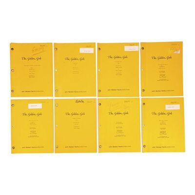 Lot #848 - Rich Weaver Collection: Three Estelle Getty-Signed Scripts with Five Additional Personal Scripts ### GOLDEN GIRLS, THE (1985-1992)