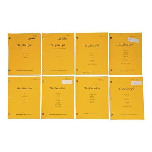Lot #849 - Rich Weaver Collection: One Estelle Getty-Signed Script with Seven Additional Personal Scripts ### GOLDEN GIRLS, THE (1985-1992)