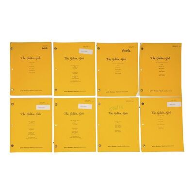 Lot #850 - Rich Weaver Collection: One Estelle Getty-Signed Script with Seven Additional Personal Scripts ### GOLDEN GIRLS, THE (1985-1992)