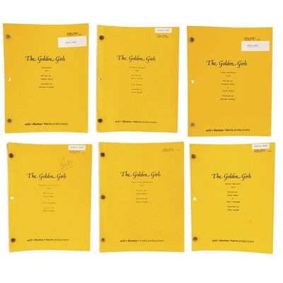 Lot #853 - Rich Weaver Collection: Two Estelle Getty-Signed Scripts with Six Additional Personal Scripts ### GOLDEN GIRLS, THE (1985-1992)