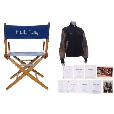 Lot #860 - Rich Weaver Collection: Estelle Getty's Personal Director's Chair, Crew Jacket, and Seven Scripts ### EMPTY NEST (1988-1995)