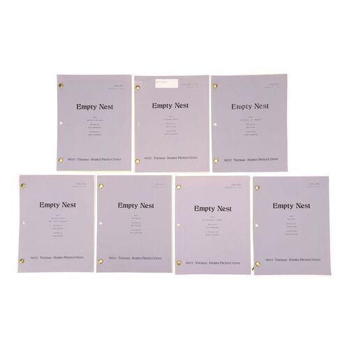 Lot #863 - Rich Weaver Collection: Set of Estelle Getty's Scripts ### EMPTY NEST (1988-1995)