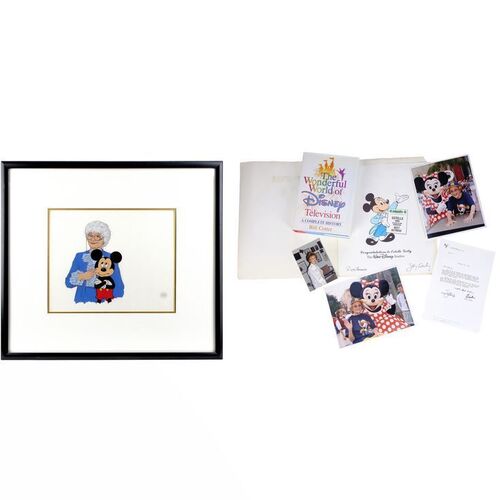 Lot #865 - Rich Weaver Collection: Estelle Getty's Hand-Painted Disney Animation Cel and Disney Ephemera ### GOLDEN GIRLS, THE (1985-1992)