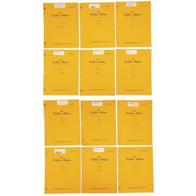Lot #873 - Rich Weaver Collection: Set of 12 Estelle Getty's Bound Scripts ### GOLDEN PALACE, THE (1992-1993)