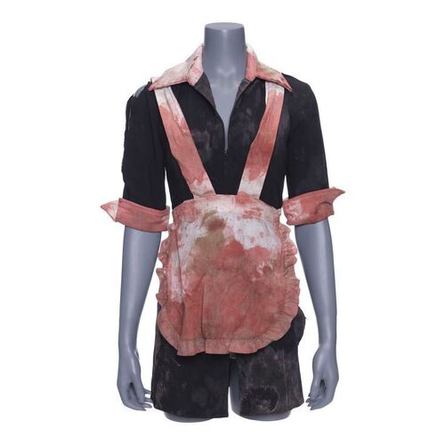 Lot #883 - Laurie Strode's (Scout Taylor-Compton) Bloodied Rocky Horror Picture Show Costume ### HALLOWEEN II (2009)