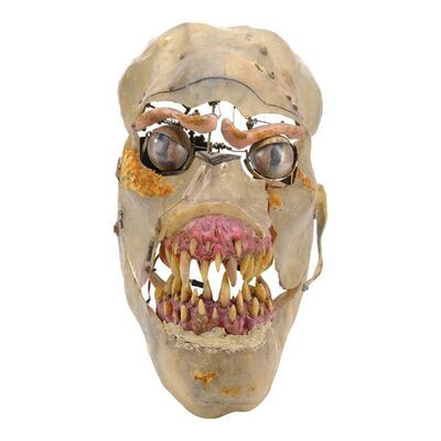 Lot #894 - Screen-Matched Animatronic Engineer Head ### HELLRAISER (1987)