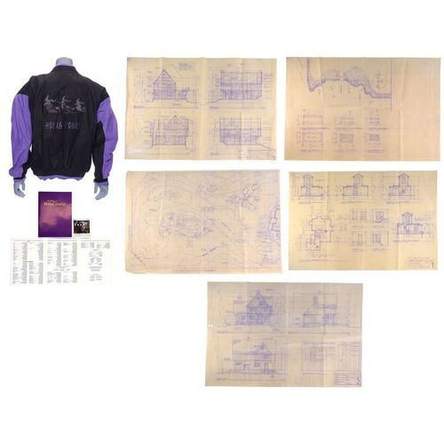 Lot #898 - Set of Five Blueprints with Cast and Crew Gifts ### HOCUS POCUS (1993)