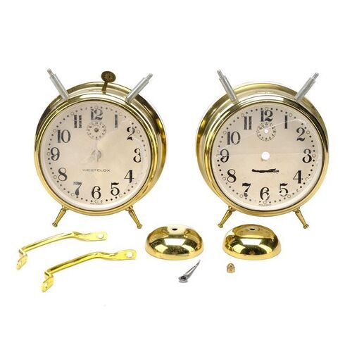Lot #903 - Two Gold-Color Broken Alarm Clocks ### HOOK (1991)