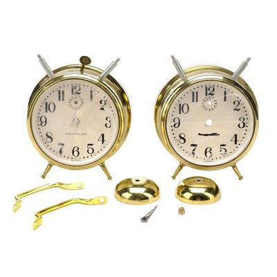 Lot #903 - Two Gold-Color Broken Alarm Clocks ### HOOK (1991)