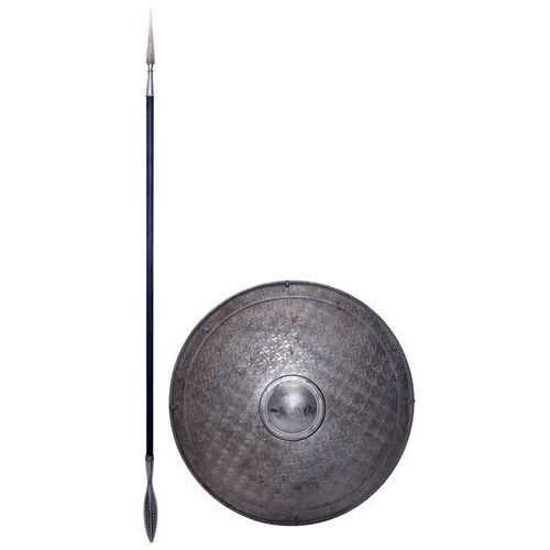 Lot #913 - Hellenic Shield and Spear Pair ### IMMORTALS (2011)