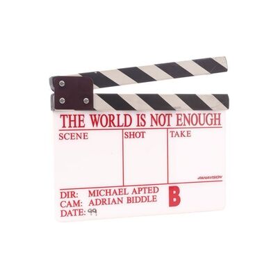 Lot #932 - "B" Clapperboard ### JAMES BOND: THE WORLD IS NOT ENOUGH (1999)
