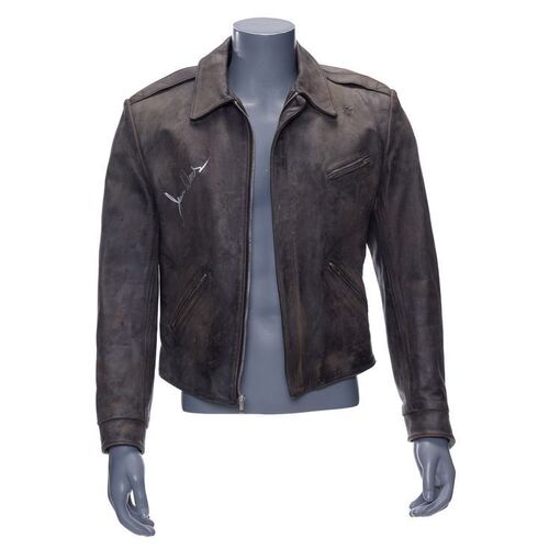 Lot #938 - James Woods-Autographed Screen-Matched Jack Crow Leather Jacket ### JOHN CARPENTER'S VAMPIRES (1998)